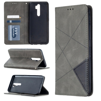 Rhombus Texture Horizontal Flip Magnetic Leather Case with Holder & Card Slots, For Oppo A5 (2020) / A9 (2020), For Oppo A72 / A52 / A92, For Oppo A31 (2020) / A81, For Samsung Galaxy A21s