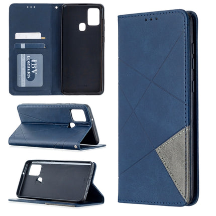 Rhombus Texture Horizontal Flip Magnetic Leather Case with Holder & Card Slots, For Oppo A5 (2020) / A9 (2020), For Oppo A72 / A52 / A92, For Oppo A31 (2020) / A81, For Samsung Galaxy A21s
