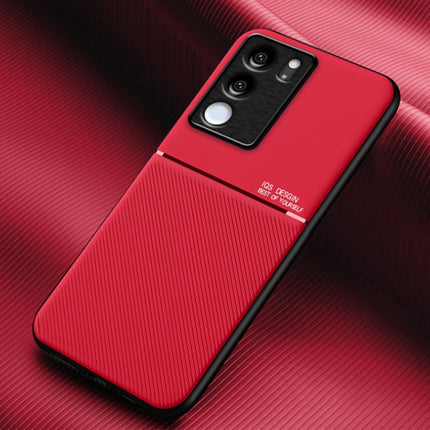 Classic Tilt Strip Grain Magnetic PC Hybrid TPU Phone Case, For vivo X100, For vivo iQOO 12, For vivo V29e, For vivo V29e Global, For vivo Y35+, For vivo S17