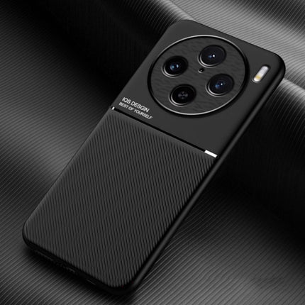 Classic Tilt Strip Grain Magnetic PC Hybrid TPU Phone Case, For vivo iQOO Z9, For vivo Y100 5G IDN, For vivo iQOO Neo9, For vivo S18 Pro, For vivo S18, For vivo X100 Pro