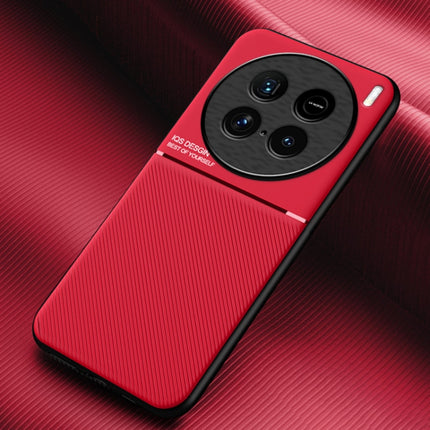 Classic Tilt Strip Grain Magnetic PC Hybrid TPU Phone Case, For vivo S19 Pro, For vivo S19, For vivo Y28 4G, For vivo X100s, For vivo X100 Ultra, For vivo iQOO Z9x