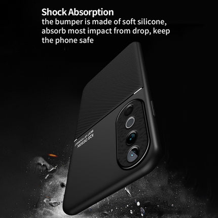 Classic Tilt Strip Grain Magnetic PC Hybrid TPU Phone Case, For vivo S19 Pro, For vivo S19, For vivo Y28 4G, For vivo X100s, For vivo X100 Ultra, For vivo iQOO Z9x
