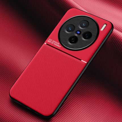Classic Tilt Strip Grain Magnetic PC Hybrid TPU Phone Case, For vivo S20 Pro, For vivo X200, For vivo X200 Pro mini, For vivo X200 Pro, For vivo Y300 Pro, For vivo V40 Lite