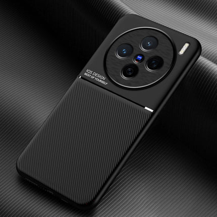 Classic Tilt Strip Grain Magnetic PC Hybrid TPU Phone Case, For vivo S20 Pro, For vivo X200, For vivo X200 Pro mini, For vivo X200 Pro, For vivo Y300 Pro, For vivo V40 Lite