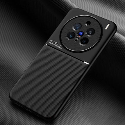Classic Tilt Strip Grain Magnetic PC Hybrid TPU Phone Case, For vivo S20 Pro, For vivo X200, For vivo X200 Pro mini, For vivo X200 Pro, For vivo Y300 Pro, For vivo V40 Lite