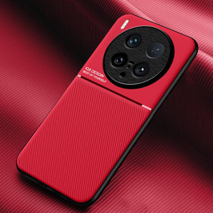 Classic Tilt Strip Grain Magnetic PC Hybrid TPU Phone Case, For vivo X300, For vivo V60 Lite 5G, For vivo V60 5G, For vivo X200s, For vivo X200 Ultra, For vivo S20