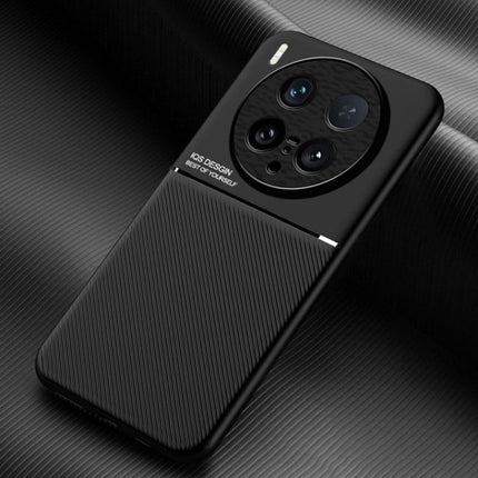 Classic Tilt Strip Grain Magnetic PC Hybrid TPU Phone Case, For vivo X300, For vivo V60 Lite 5G, For vivo V60 5G, For vivo X200s, For vivo X200 Ultra, For vivo S20