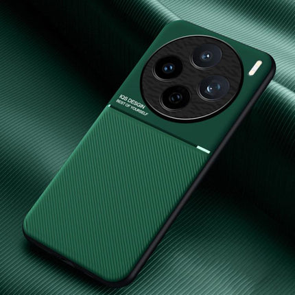 Classic Tilt Strip Grain Magnetic PC Hybrid TPU Phone Case, For vivo X300, For vivo V60 Lite 5G, For vivo V60 5G, For vivo X200s, For vivo X200 Ultra, For vivo S20
