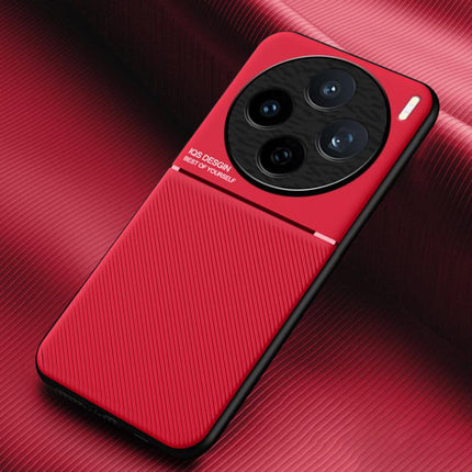 Classic Tilt Strip Grain Magnetic PC Hybrid TPU Phone Case, For vivo X300, For vivo V60 Lite 5G, For vivo V60 5G, For vivo X200s, For vivo X200 Ultra, For vivo S20