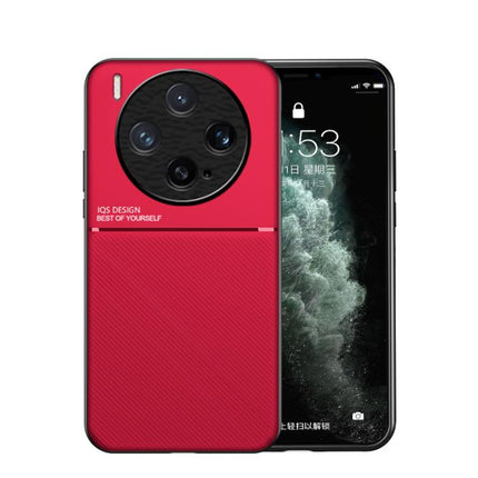 Classic Tilt Strip Grain Magnetic PC Hybrid TPU Phone Case, For vivo X300, For vivo V60 Lite 5G, For vivo V60 5G, For vivo X200s, For vivo X200 Ultra, For vivo S20