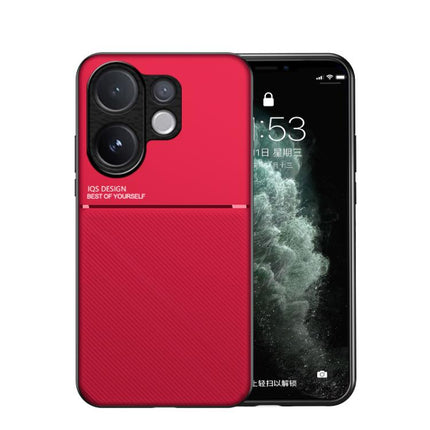 Classic Tilt Strip Grain Magnetic PC Hybrid TPU Phone Case, For vivo X300, For vivo V60 Lite 5G, For vivo V60 5G, For vivo X200s, For vivo X200 Ultra, For vivo S20