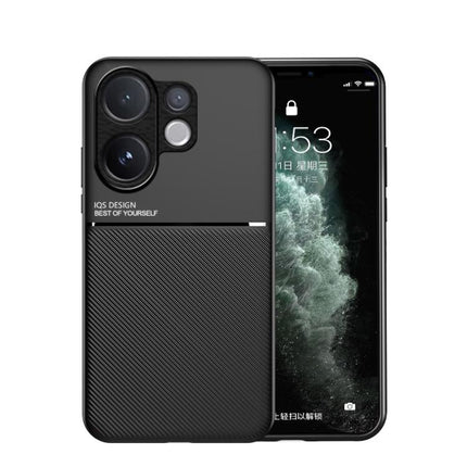 Classic Tilt Strip Grain Magnetic PC Hybrid TPU Phone Case, For vivo X300, For vivo V60 Lite 5G, For vivo V60 5G, For vivo X200s, For vivo X200 Ultra, For vivo S20