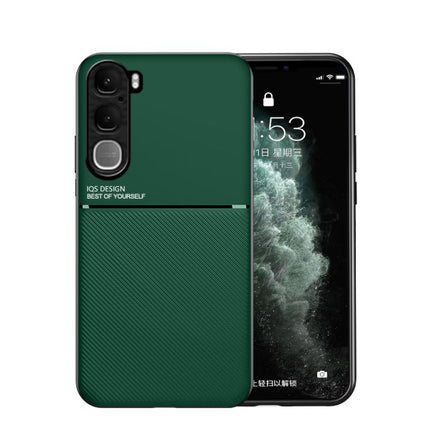 Classic Tilt Strip Grain Magnetic PC Hybrid TPU Phone Case, For vivo S60 5G, For vivo S60 Vitality 5G, For vivo iQOO 15T 5G, For vivo Y31 5G 2025 / Y21d 4G, For vivo iQOO 15, For vivo X300 Pro