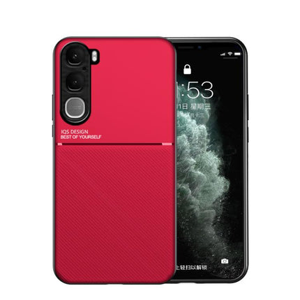 Classic Tilt Strip Grain Magnetic PC Hybrid TPU Phone Case, For vivo S60 5G, For vivo S60 Vitality 5G, For vivo iQOO 15T 5G, For vivo Y31 5G 2025 / Y21d 4G, For vivo iQOO 15, For vivo X300 Pro