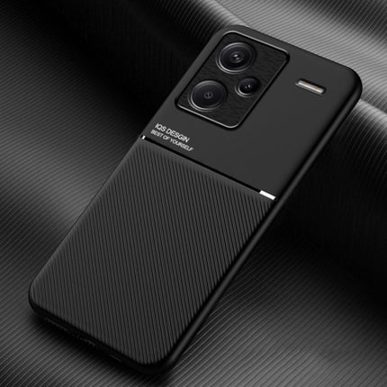 Classic Tilt Strip Grain Magnetic Shockproof PC + TPU Phone Case, For Xiaomi 14, For Xiaomi Redmi Note 13 5G, For Xiaomi Redmi 13C, For Xiaomi Redmi Note 13 Pro+ 5G, For Xiaomi Redmi Note 13 Pro 5G, For Xiaomi Redmi K60 Ultra