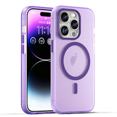 MagSafe Frosted Translucent TPU + PC Full Coverage Phone Case, For iPhone 14 Plus, For iPhone 14, For iPhone 14 Pro