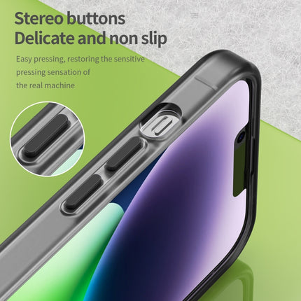 MagSafe Frosted Translucent TPU + PC Full Coverage Phone Case, For iPhone 13 Pro Max, For iPhone 13 Pro
