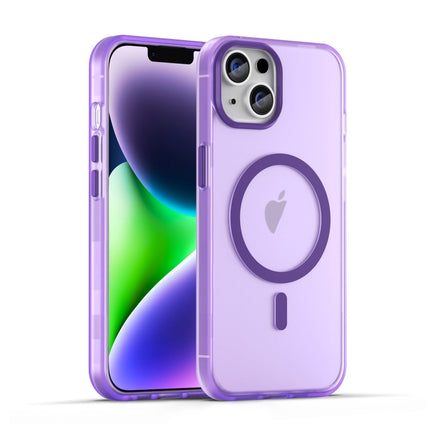MagSafe Frosted Translucent TPU + PC Full Coverage Phone Case, For iPhone 13 Pro Max, For iPhone 13 Pro