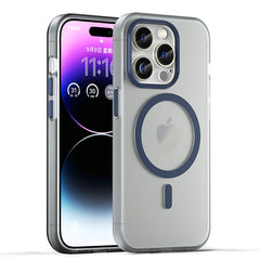 MagSafe Frosted Translucent TPU + PC Full Coverage Phone Case, For iPhone 15 Pro, For iPhone 15 Plus, For iPhone 15