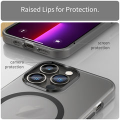 MagSafe Frosted Translucent TPU + PC Full Coverage Phone Case, For iPhone 13 Pro, For iPhone 13, For iPhone 12