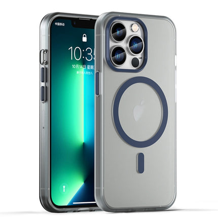 MagSafe Frosted Translucent TPU + PC Full Coverage Phone Case, For iPhone 12 Pro Max, For iPhone 12 Pro
