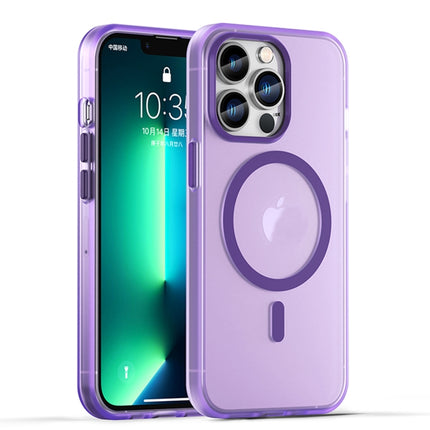 MagSafe Frosted Translucent TPU + PC Full Coverage Phone Case, For iPhone 12 Pro Max, For iPhone 12 Pro