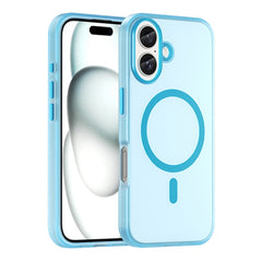 MagSafe Frosted Translucent TPU + PC Full Coverage Phone Case, For iPhone 16, iPhone 16e, For iPhone 15 Pro Max