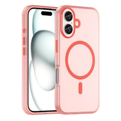 MagSafe Frosted Translucent TPU + PC Full Coverage Phone Case, For iPhone 16, iPhone 16e, For iPhone 15 Pro Max