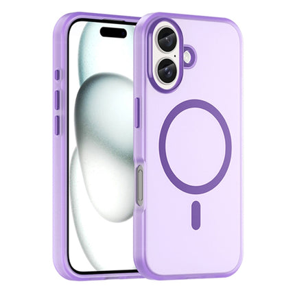 MagSafe Frosted Translucent TPU + PC Full Coverage Phone Case, For iPhone 15 Pro, For iPhone 15 Plus