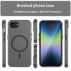 MagSafe Frosted Translucent TPU + PC Full Coverage Phone Case, iPhone 16e, For iPhone 15 Pro Max