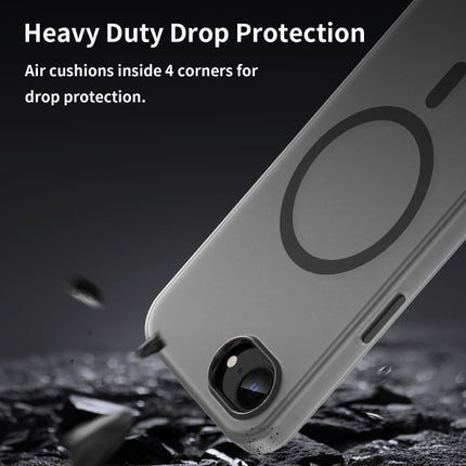 MagSafe Frosted Translucent TPU + PC Full Coverage Phone Case, For iPhone 17e / 16e, For iPhone 17 Pro Max, For iPhone 17 Pro