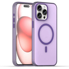 MagSafe Frosted Translucent TPU + PC Full Coverage Phone Case, iPhone 16e, For iPhone 15 Pro Max