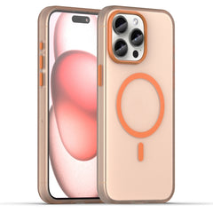 MagSafe Frosted Translucent TPU + PC Full Coverage Phone Case, iPhone 16e, For iPhone 15 Pro Max