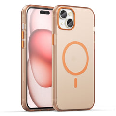 MagSafe Frosted Translucent TPU + PC Full Coverage Phone Case, For iPhone 15 Pro, For iPhone 15 Plus