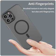 MagSafe Frosted Translucent TPU + PC Full Coverage Phone Case, For iPhone 13 Pro Max, For iPhone 13 Pro