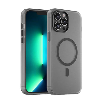 MagSafe Frosted Translucent TPU + PC Full Coverage Phone Case, For iPhone 12 Pro Max, For iPhone 12 Pro