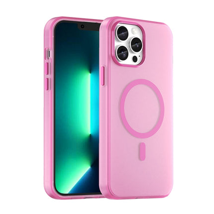 MagSafe Frosted Translucent TPU + PC Full Coverage Phone Case, For iPhone 13 Pro Max, For iPhone 13 Pro