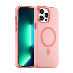 MagSafe Frosted Translucent TPU + PC Full Coverage Phone Case, For iPhone 14 Pro Max, For iPhone SE 2022 / 2020 / 8, For iPhone 13 Pro Max