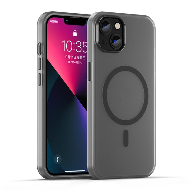 MagSafe Frosted Translucent TPU + PC Full Coverage Phone Case