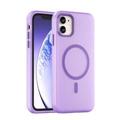 MagSafe Frosted Translucent TPU + PC Full Coverage Phone Case, For iPhone 13 Pro, For iPhone 13, For iPhone 12