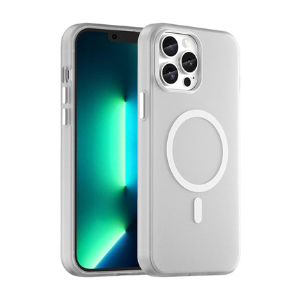 MagSafe Frosted Translucent TPU + PC Full Coverage Phone Case