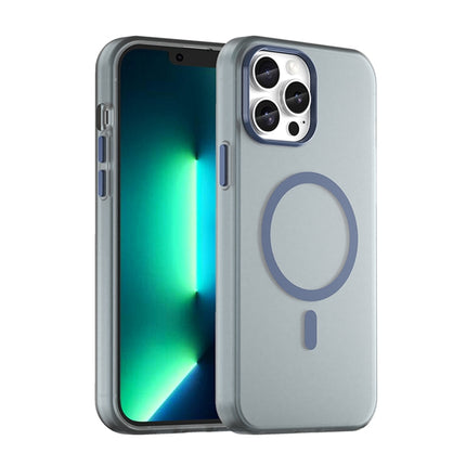 MagSafe Frosted Translucent TPU + PC Full Coverage Phone Case