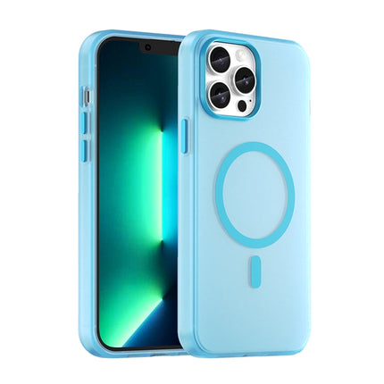 MagSafe Frosted Translucent TPU + PC Full Coverage Phone Case