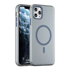 MagSafe Frosted Translucent TPU + PC Full Coverage Phone Case, For iPhone 12 Pro Max, For iPhone 12 Pro, For iPhone 11 Pro Max