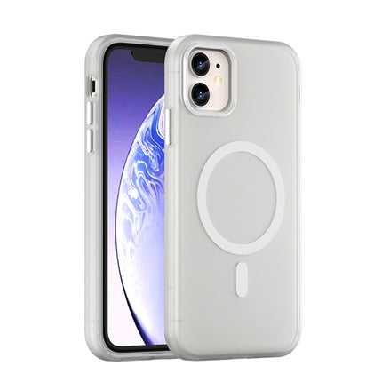 MagSafe Frosted Translucent TPU + PC Full Coverage Phone Case
