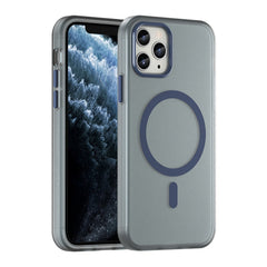 MagSafe Frosted Translucent TPU + PC Full Coverage Phone Case, For iPhone 11, For iPhone 11 Pro