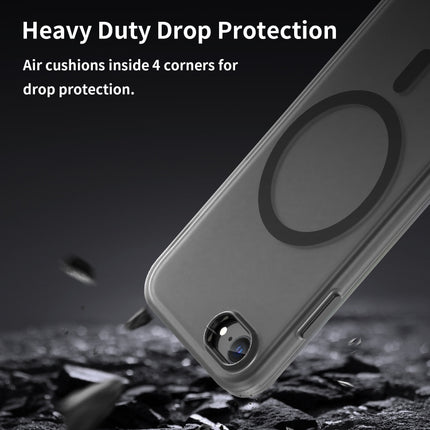MagSafe Frosted Translucent TPU + PC Full Coverage Phone Case, For iPhone 13, For iPhone 12