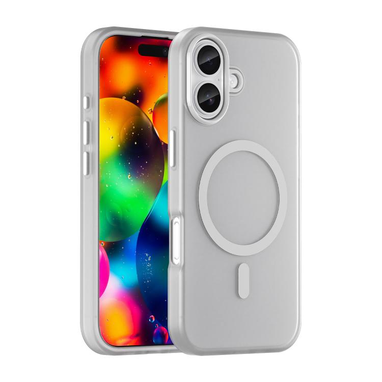 MagSafe Frosted Translucent TPU + PC Full Coverage Phone Case