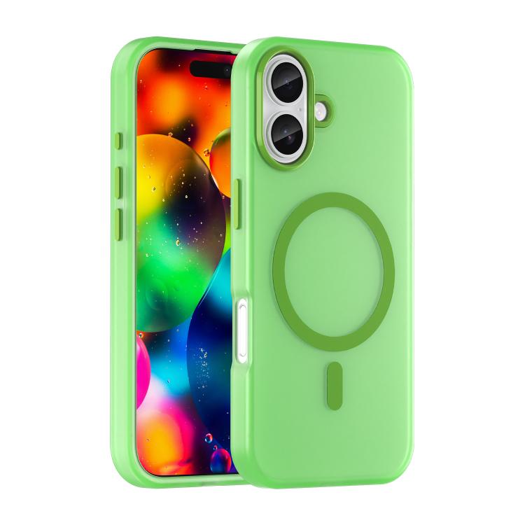 MagSafe Frosted Translucent TPU + PC Full Coverage Phone Case