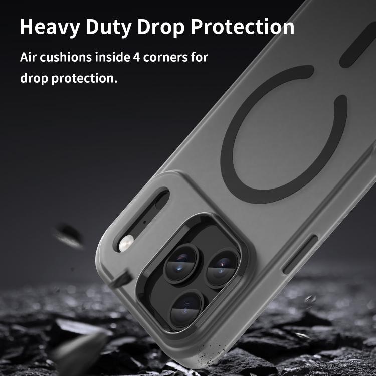 MagSafe Frosted Translucent TPU + PC Full Coverage Phone Case